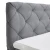 Boxspring Krevet Cordoba 180/200 cm , siva