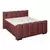 Boxspring Krevet Elysia 200/220 cm , bordo