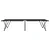 Sklopivi kamperski krevet 2 pcs Crna 206 x 76 x 74 cm