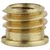 shumee Navojna matica, redukcijski adapter, baker s 3/8 na 1/4, 7,5 mm