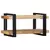 Zidna polica 70x33x35 cm Puno grubo drvo Mango