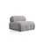 Atelier del Sofa Ugaona garnitura Petite, 290x160 cm, Svetlosiva