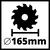 EINHELL TP-CS 18/165 Li BL Akumulatorska ručna kružna testera, Solo 4331225