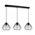GH Viseča stropna svetilka EDISON Diamond Loft E27 LED