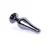 Gardj Europe Plug-Jewellery Dark Silver BUTT PLUG – rdeč
