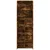 Visoka komoda dimljeni hrast 60x35x180 cm konstruirano drvo