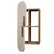 Hanah Home Zidna polica Rose, Krem
