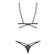 Sexy set 2-delni Diyosa crne boje - L/XL