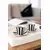 Skodelica s podstavkom La Mania Stripes 200 ml