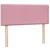 Vidaxl Box Spring postelja z vzmetnico Pink 120x220 cm Velvet