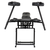 Master Series Leg Spreader Obedience Chair Black