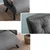 Atelier del Sofa Fotelja Sando 175x60?cm Svetlosiva