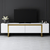 Hanah Home TV Komoda Yildiz, 180x50x30 cm, Belo-Zlatne boje