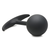 Heavy Hitters Comfort Plugs Premium Silicone 4.7 Weighted Round Plug Extra Large Black