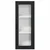 Zidni stakleni ormarić PORTO Crna 40 x 31 x 100 cm