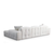 Atelier del Sofa Ugaona garnitura Pescara  L2-Chl, 316x165 cm, Bela