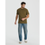 Sinsay - Majica kratkih rukava Basic - khaki