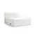 Esposa BOXSPRING POSTELJA 160 cm x 200 cm , tekstil krem barve, bela