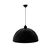 Brilagi - LED luster na sajli METALO 1xE27/40W/230V prečnik 60 cm crna/bakarna