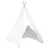 Teepee šator Bijelo 120 x 120 x 150 cm Tkanina i plastika