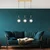 Opviq Luster Mudoni-Mr-939-1, 70x15x136cm, IP20, Belo-zlatne boje