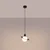 Sollux SL.1358 - Luster na sajli HYPERION 1xG9/8W/230V crna