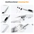 K&F CONCEPT Airpod Cleaner Cleaning Tool Kit, Multi-Function Clean Pen with Soft Brush