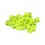 Kockice Chessex - Vortex - Bright Green & Black 12mm (36)