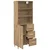 Highboard s ladicama Umjetnički hrast 69,5 x 32,5 x 180 cm