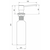 Deante ZZZ 000D Dispenzer za sapun, 300ml, Hrom, Srebrni