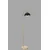 Aberto Design Podna lampa Azra Retro 3 , 154 cm, E27, Zlatne boje