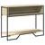 Konzolni stol boja hrasta 100 x 35 x 74,5 cm konstruirano drvo