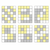 Kinderkraft podloga/puzzle Luno - Yellow