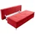 Novel BOXSPRING ZOFA, krem barve tekstil