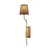 Opviq Zidna lampa Lumora-15332, 16x22x72cm, IP20, Zlatno-braon boje