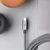 Kabel Native Union USB tipa C - USB tipa C, 2,4 m, črne barve, 1 kos.