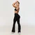 GymBeam Women‘s Fierce V-back Pants Black