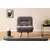 Atelier del Sofa Fotelja Misa 110x70cm Siva