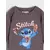 Sinsay - Dukserica sa ukrasnim šljokicama Stitch - antracit