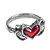 Prstan ALCHEMY GOTHIC - Little Devil Heart - R238