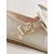 Baker by Ted Baker Balerinke srebrna
