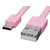 slomart Ploščati USB-A v Micro USB kabel Blow, 1m, roza