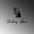 Wallity Zidna dekoracija Thinking Chair, 39 x 20 cm, Crna