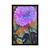 Plakat čudoviti cvetovi - 20x30 silver