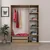 Hanah Home Garderober Kale-2282, 135x210x52 cm, Hrast