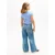 TOMMY HILFIGER Majica ESSENTIAL modra/bela