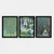 Wallity Set uramljenih slika 3SC_UN3848003 , 3 Dela
