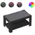 Stolić za kavu LED crni 93x53x45 cm od konstruiranog drva