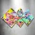 Wallity slika 4MDF172686509, 60x115 cm, 4 dijela
