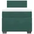 Vidaxl Box spring postelja z vzmetnico temno zelena 90x200 cm žamet